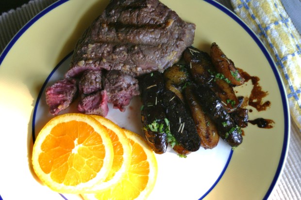 Buffalo Steaks and Finglering Potatoes