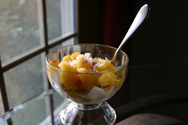 Pineapple Ice Cream Treat