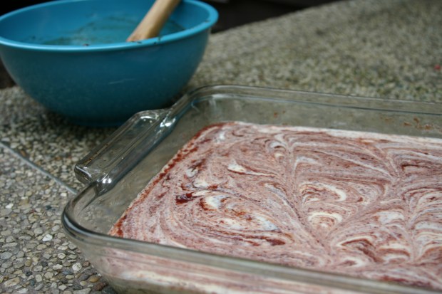 cherry cheesecake swirl