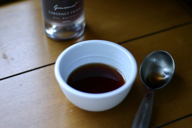 Ice syrup and rice vinegar