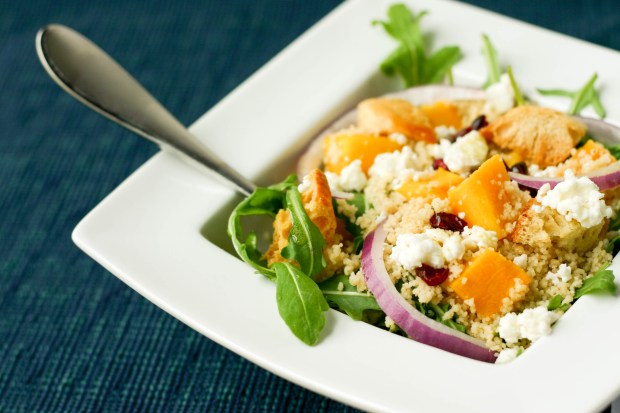 Pumpkin and Couscous Rocket Salad
