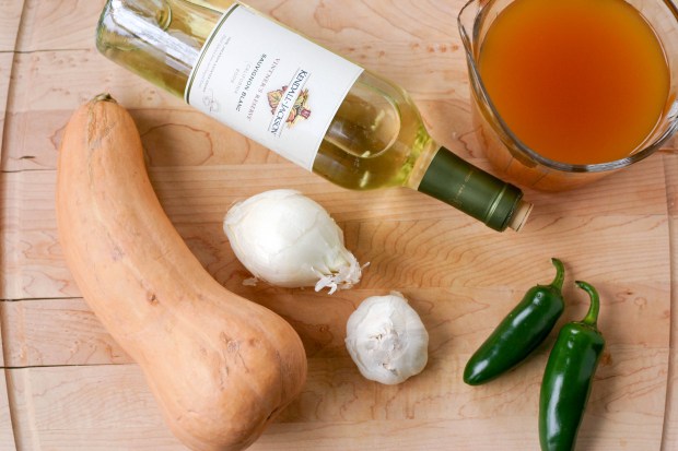 butternut squash soup ingredients