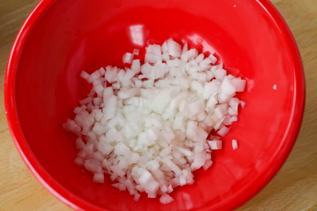 diced onion