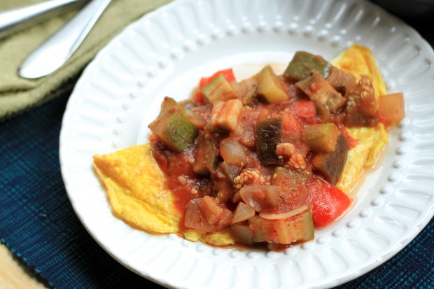 ratatouille and eggs