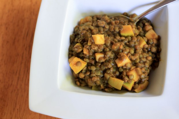 lentil curry for fall