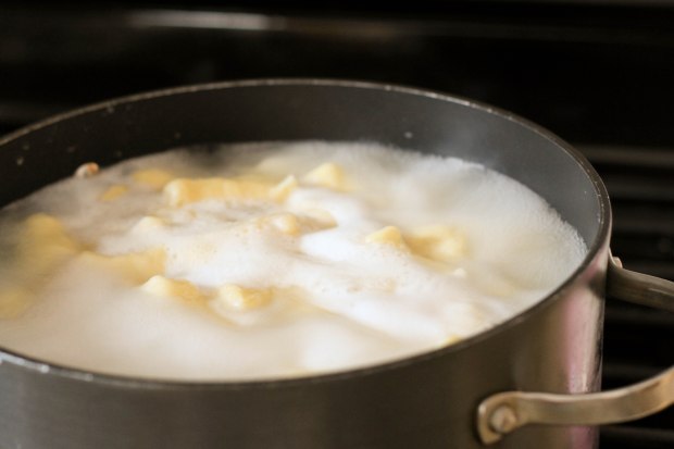 boiling dumplings