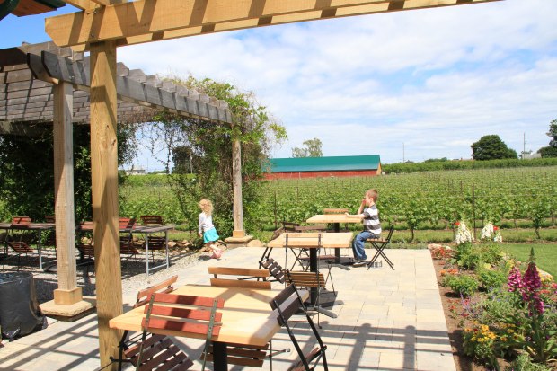 We had this place all to ourselves on a Monday afternoon.