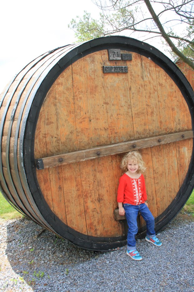 Kids love big tanks and barrels!