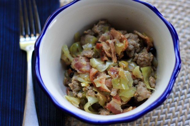 bacon and cabbage
